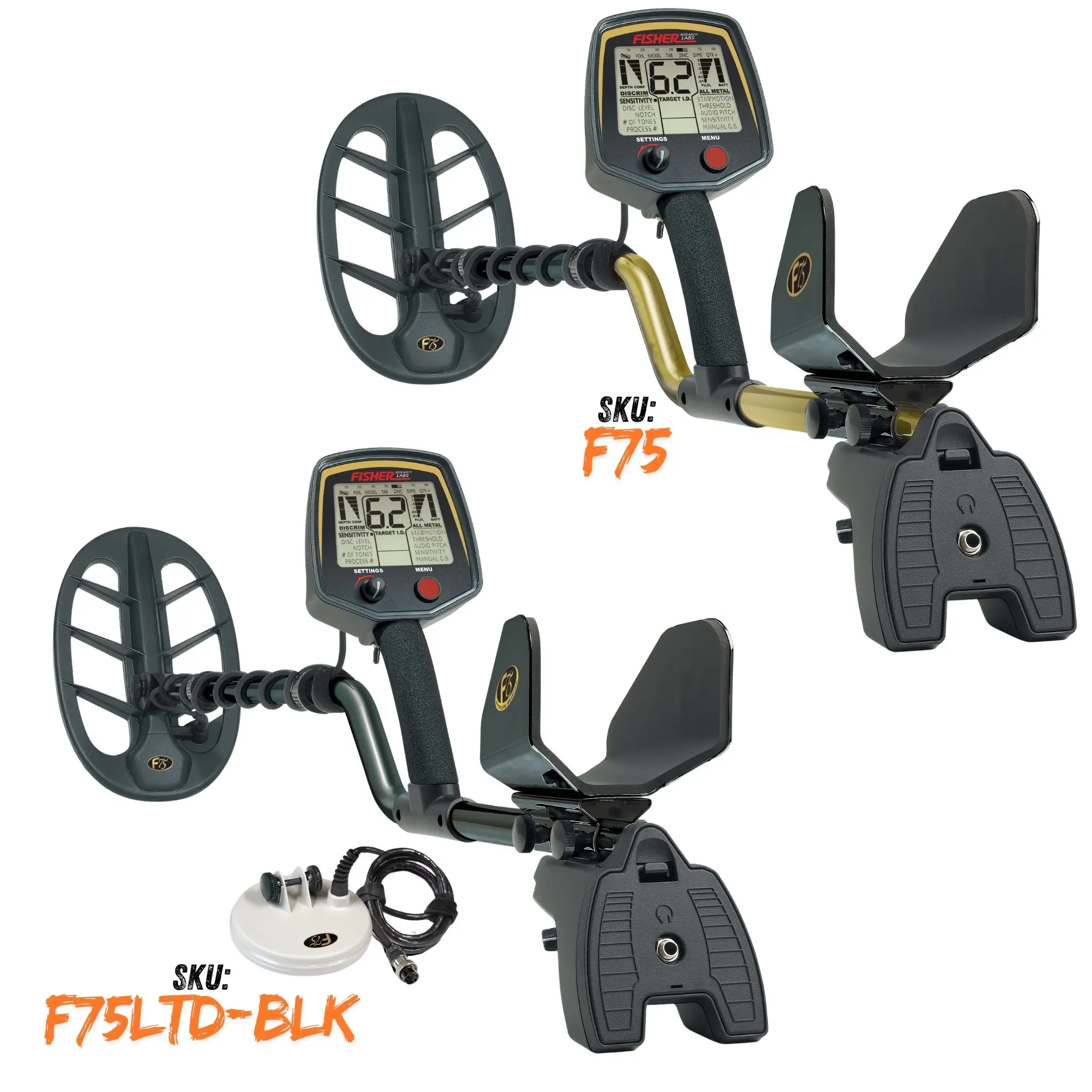Fisher F75 Series All Purpose Metal Detector