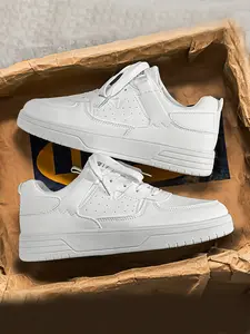 Pure Color Men's Sneakers, Casual Fashion Footwear, Comfortable All-Day Wear, Ideal for Daily Use, Stylish and Versatile Design, Sneakers Trainers