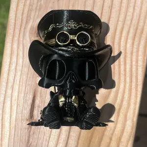 Steampunk Skeleton Figure