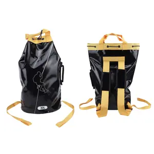 Rope Bag Outdoor Rock Climbing Exploration Equipment Storage Backpack PVC for Professional Rescue Waterfall Descent 30L