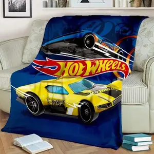 3D Print H-Hot Wheels Lightweight Flannel Throw Blanket,Multi-purpose Holiday Gift Blanket Warm And Soft Blankets All Seasons