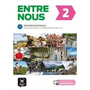 USED-Entre nous 2 Livre de l'élève + Cahier d'exercises + CD: Entre nous 2 Livre de l'élève + Cahier d'exercises + CD (French Edition) by Fatiha Chahi (Paperback)