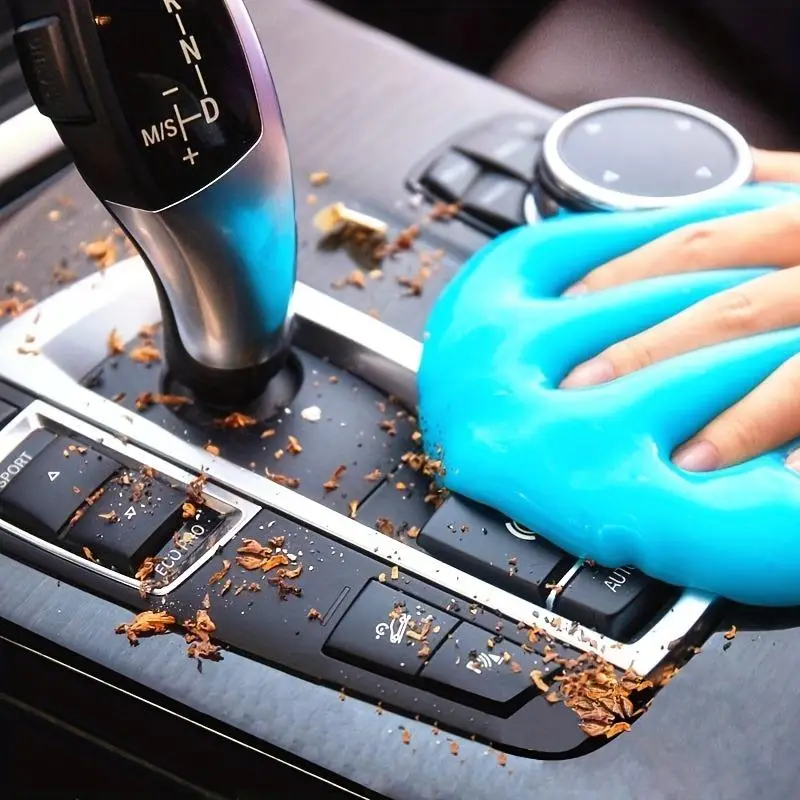 Car Interior Cleaning Mud, Soft Cleaning Gel for Car, Car Cleaning Kit, Universal Detailing Cleaning Tool for Automotive