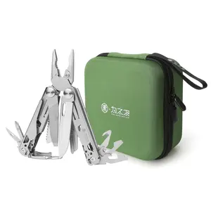 Wetactics DR-27 Outdoor Emergency Tool Kit, 19-in-1 Folding Multi-Tool Pliers with Window Breaker, Car Emergency Repair & Outdoor Survival Gear