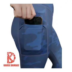 Kause Damage Leggings With Secured Pockets
