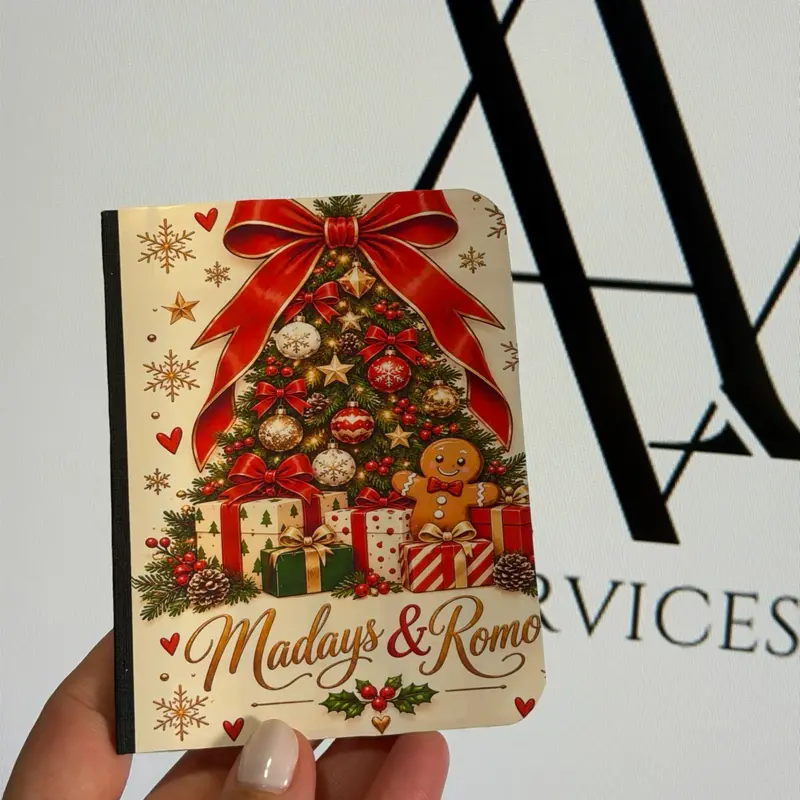 Personalized Mini Notepad – Custom Name – Christmas Gift