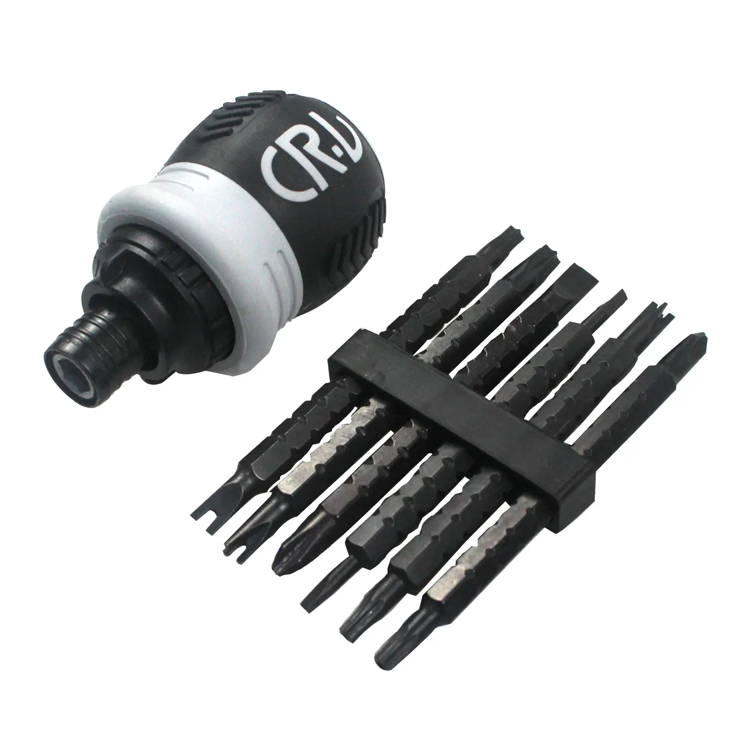 Ratcheting Screwdriver,13-in-1 Stubby Screwdriver Mini Telescopic Labor-Saving Removable Multi-Bit Screwdriver&Nut Driver
