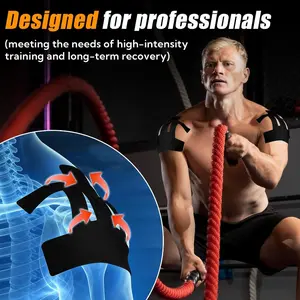 Kinesiology Tape for Shoulder Bulk, Waterproof Shoulder Tape for Pain Relief Support, Hypoallergenic Latex, Athletic Recovery Tape for Muscle, Fitness, Swim, Sports