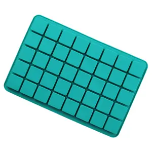 2 Piece Chocolate Handmade Molds, 40 Hole Square Caramel Candy Silicone Mold, Truffle Fat Bombs Ketogenic Snacks, Whiskey Ice Tray