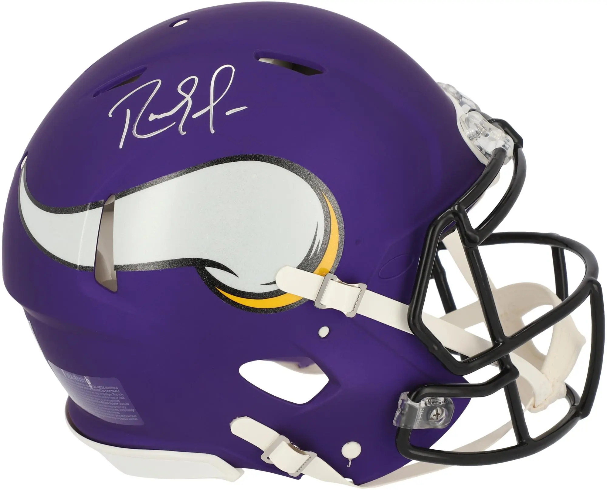 Randy Moss Minnesota Vikings Autographed Riddell Speed Authentic Helmet - Fanatics Authentic Certified