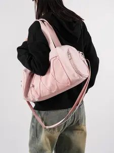 Solid Color Large Capacity Travel Bag, Lightweight Zipper Waterproof Travel Bag, Unisex Sports Fitness Bag, Minimalist Travel Essentials, Casual Sports Bag