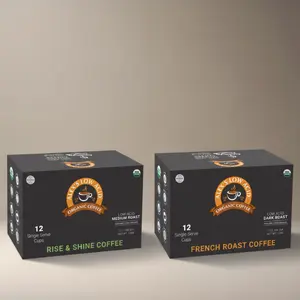 Alex's Low-Acid Organic Coffee™ Caffeine Fiend K-Cup Variety Pack