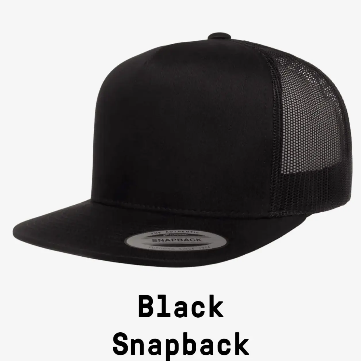Black Snapback