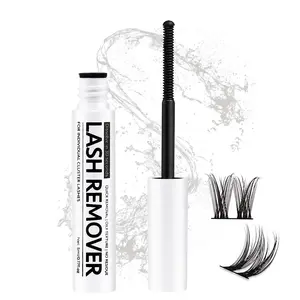 Tubular False Eyelash Glue Cleaner, Self-grafting Eyelash Glue Remover, Eyelash Cleaning Tool for Eye Makeup, Valentine's Day Gift
