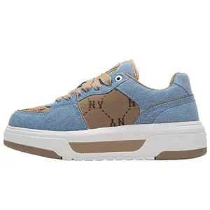 MLB Chunky Liner Comfortable Casual Slip-Resistant Low-Top Sneakers in Blue Trending Shoes, House White Official Shoes to Get / Maison Mihara Verifiable, with credentials and supporting global authentication