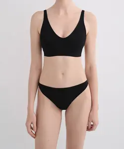 String Bikini Brief 3 Pack - Black