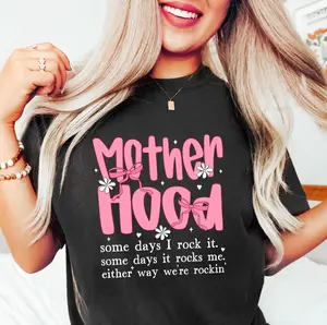 Motherhood Some Days I Rock It Sweatshirt,Rocker Mom Hoodie,Mothers Day Gift for Mom,Mom Coquette Bow Shirt,Motherhood Tee,Mother Day Shirt