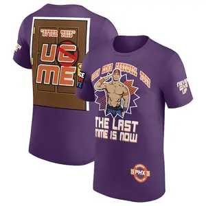 Men's Purple John Cena Farewell Tour 2025 Phoenix T-ShirtProfessional Wrestler Tee For Man and Woman Unisex T-Shirt, Hoodie, Sweatshirt Menswear Fitted Cotton Soft