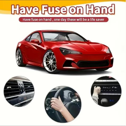 306PCS&Car Blade Fuse Assortment Set withAssorted Car Blade Fuses in Colorful PlasticPallets for Automotive Applications &Deals for you days