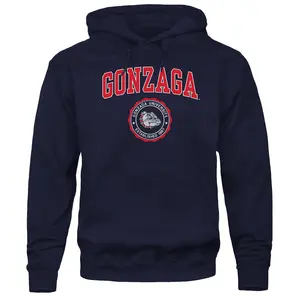 Gonzaga University Heritage Hooded Sweatshirt (Navy)