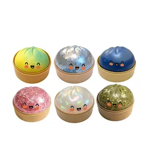 IMOLI 2026 Glitter Steamed Bun Squishy