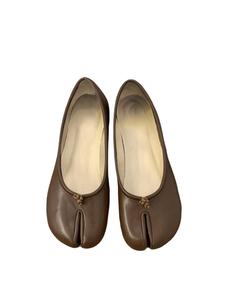 Women's Split-Toe Loafer Flats Shoes - Rounded Toe Box, Vintage-Inspired Slip-On Casual Shoes, Versatile Shoes, Footwear