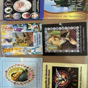Prayer Book Packet Special Spanish Edition with Various Religious Images and Content- Paquete de Libritos de Oraciones