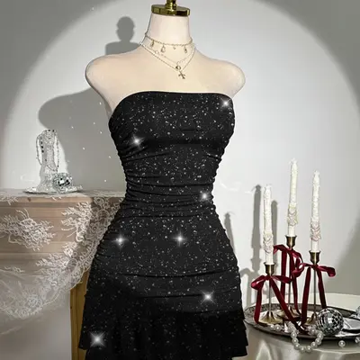 black and silver hoco dress Primavera Couture 4036 - Fringed Cutout Homecoming Dress 00 / Black