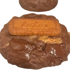 Golden Burst - The Biscoff Cookie Crunch.     ️ NOTICE: 1 order = 3 cookies