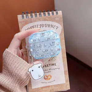 Apple AirPods Pro 3 Earphone Case, Full Screen Puppy Design, Compatible with Gen 2/3/4, Wireless Earbud Protector, Dirt-Resistant, Drop-Proof