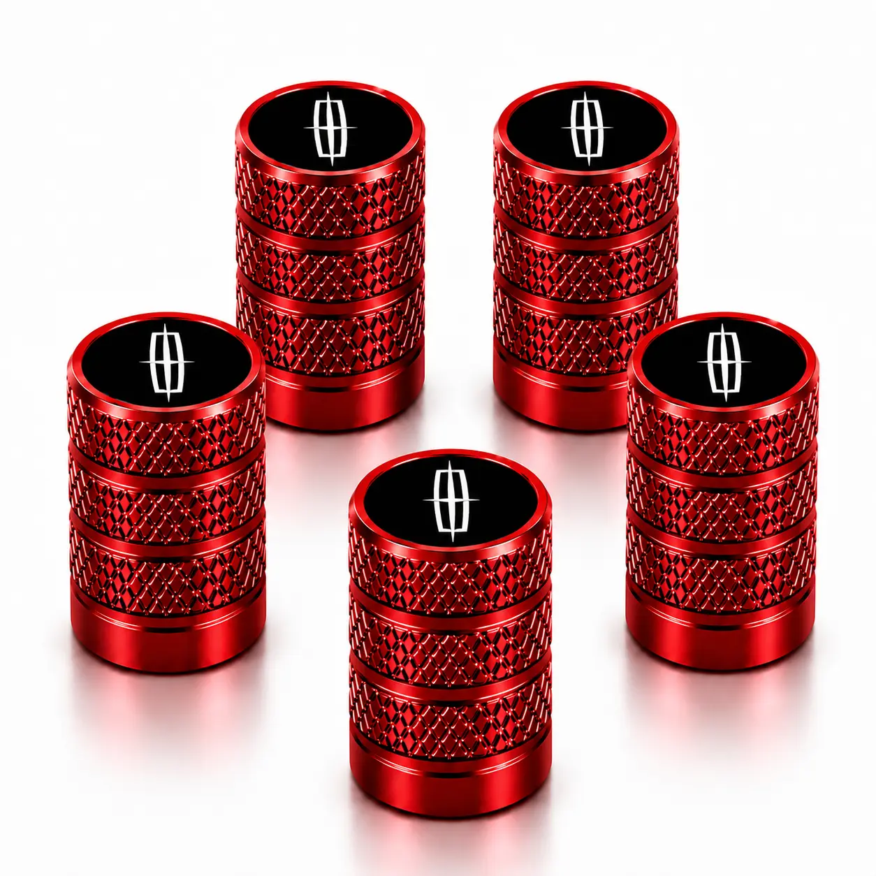 For Lincoln / Red / 5-Pack