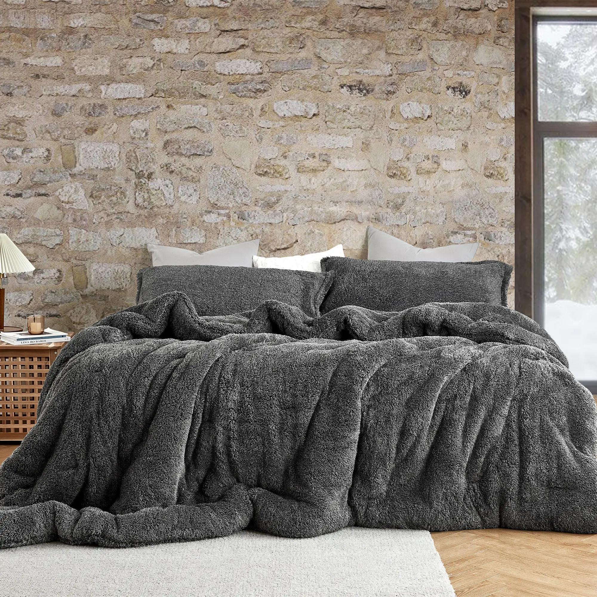 Coma Inducer Oversized Comforter - The Original Plush - Frosted Polar Marsh