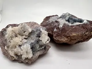 Hyalite Opal Geodes & Rough pieces. UV reactive