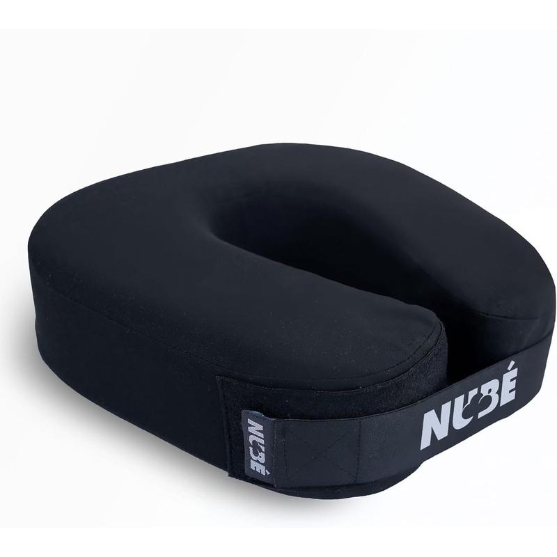 Travel  Pillow - Ultra Lightweight & Comfortable Memory  with Zipper Storage for Airplane,  & Home Travel Accessory for  &  with Cooling, Breathable & Washable Fabric (Black)