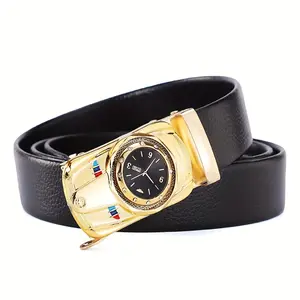 "MEN’S VEGAN LEATHER BELT 🌱 |   Ultra-Lightweight & Adjustable PU Design ✨ |   2025’s Ultimate Gift for Dads, Grads & Sustainable Style (Office to Weekend-Ready!)" belts men