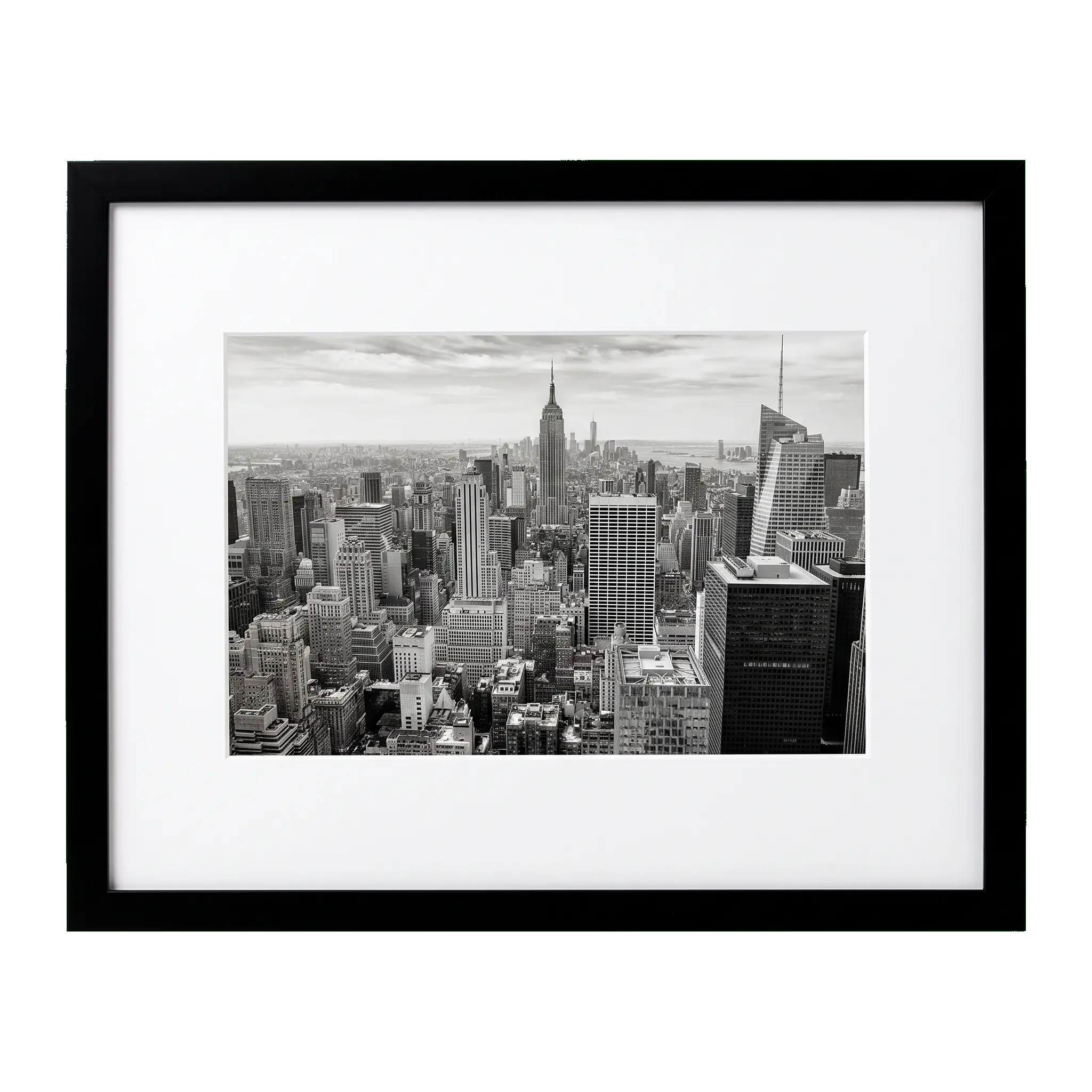 Streamline Matted Picture Frame Streamline Matted Picture Frame