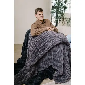 Walker Kessler Biggest Hugs Charcoal Blanket