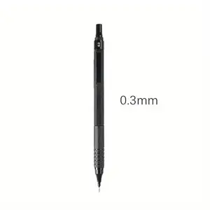 0.3/0.5/0.7/0.9/2.0mm Mechanical Pencil, 1 Count Low Center Of Gravity Metal Drawing Pencil, Office School Writing Art Supplies, Mechanical Drawing Pencils
