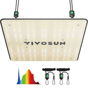 VIVOSUN VS1000 LED Grow Light with Full Spectrum Diodes & Sosen Driver Dimmable Lights Sunlike for Indoor Plants Seedling Veg and Bloom Plant Grow Lamps for 2x4/3x3 Grow Tent