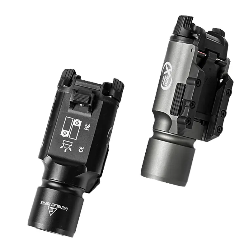 Tactical 500 Lumens X300 LED White Light Hanging Flashlight Constant + Momentary Scout Light Fit 21mm Base Mount ﻿