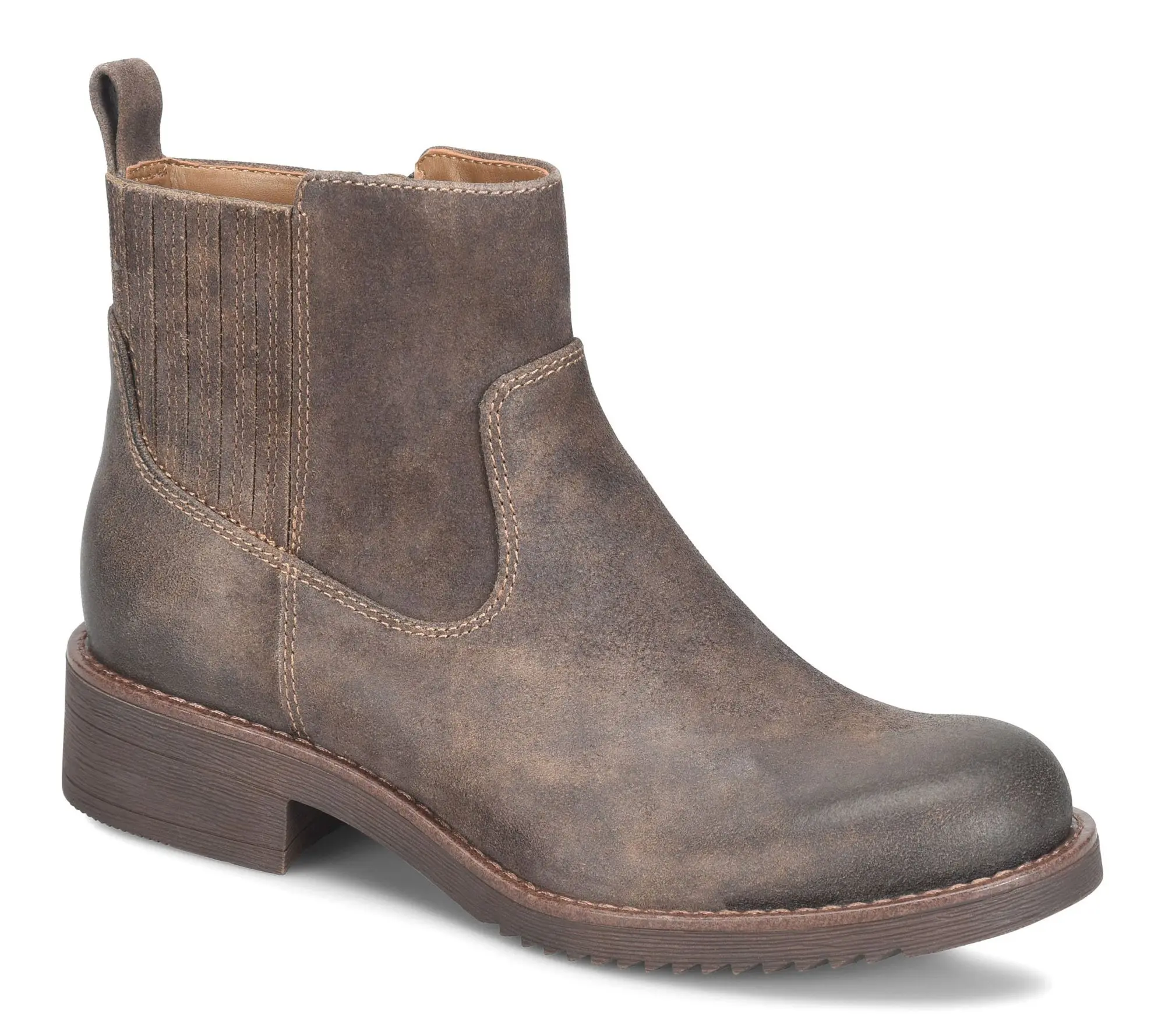Comfortiva Water Resistant Suede Chelsea Boot -Claire Comfortiva Water Resistant Suede Chelsea Boot -Claire