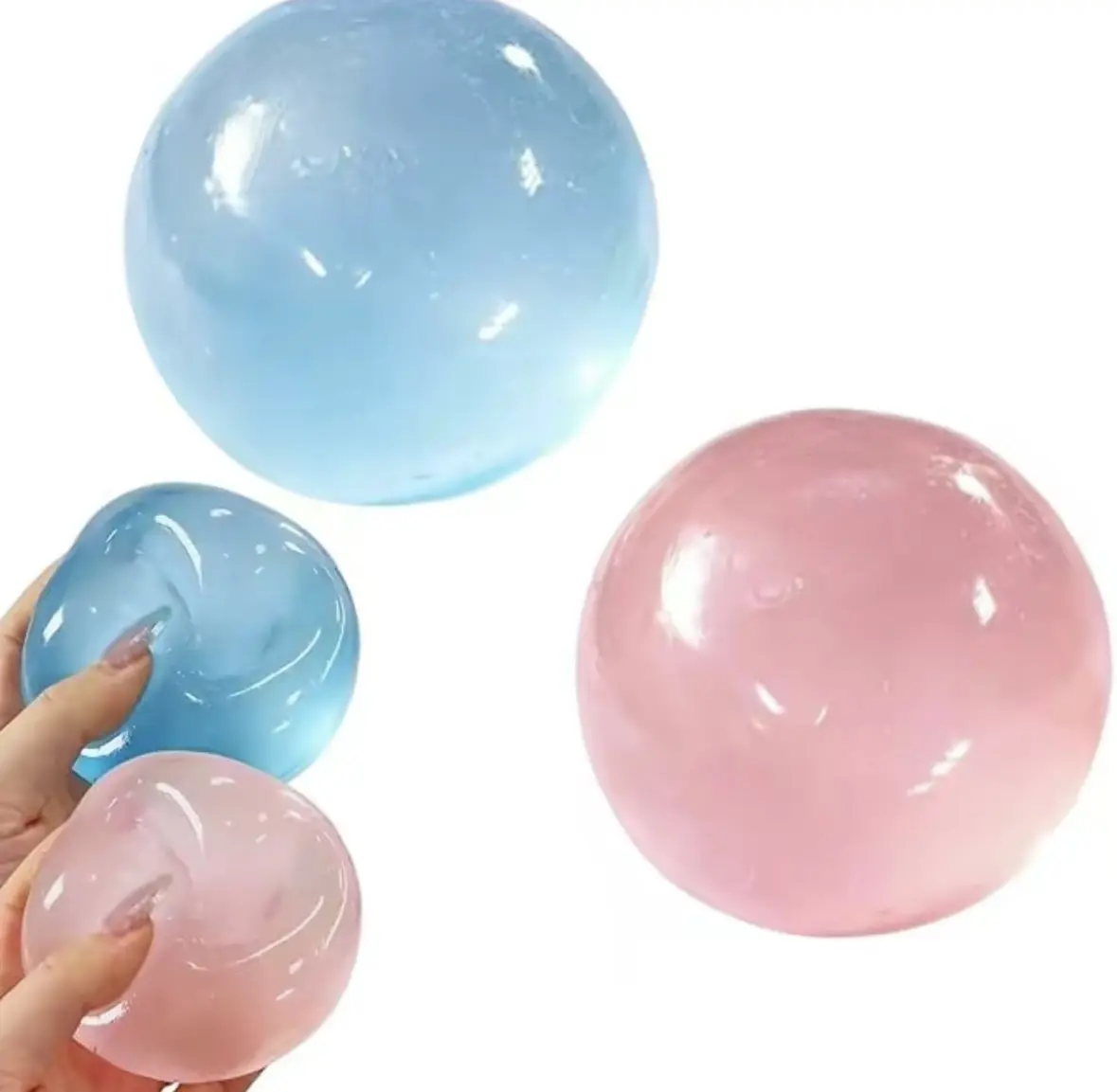Coconut Oil Squishy - 2026 New Coconut Oil Stress Balls, Fast rising, 100% Odorless, Non-Sticky, Easy to Clean, Improving Focus, Or Easing Tension During Study, Work, Or Relaxation toxic party favor teen toy