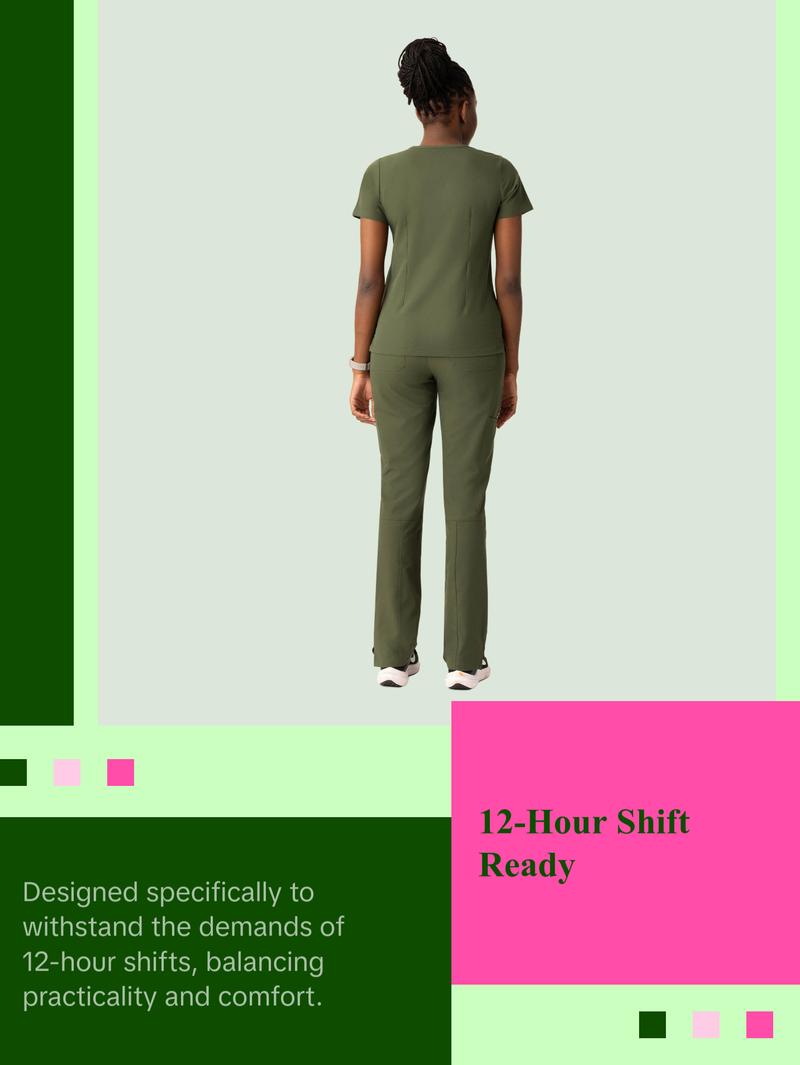 Aura One Pocket Top Olive