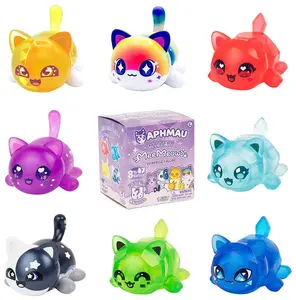 Aphmau MeeMeows Mystery Figures - One Random Collectible Cat Figure from YouTube’s #1 Female-Led Gaming Channel, Mini Blind Box Toy Featuring Donut Cat, Fairy Cat & Mermaid Cat, Perfect for Kids and Fans