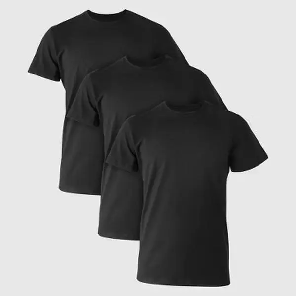 DEALER FIT Men's Short-Sleeve Slim Fit T-Shirts 3-Pack, Menswear Casual Comfortable Tees
