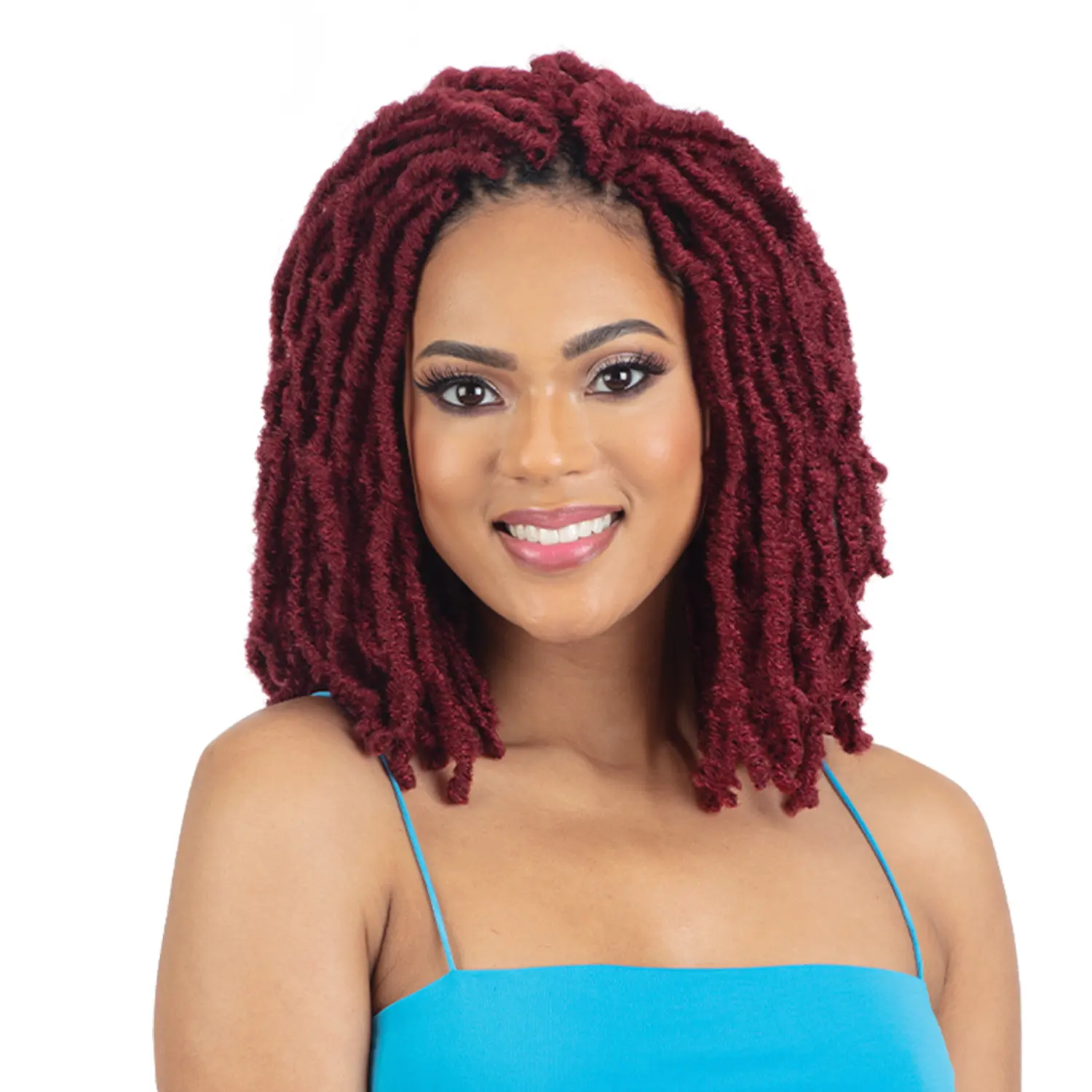 Mayde Beauty Synthetic Crochet Braids - Soft Loc Short Extensions, 8in,9in,10in Lengths, Braid Hairstyles, Dreadlocks, Quick Weave Hairstyles, Hair Extension Styles, Dreads Hairstyles
