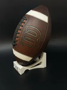 Wilson GST TDY Youth Leather Football Ages 12-14 Fully Game Prepped - NEW