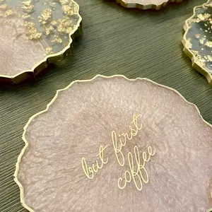 Custom Resin Coaster
