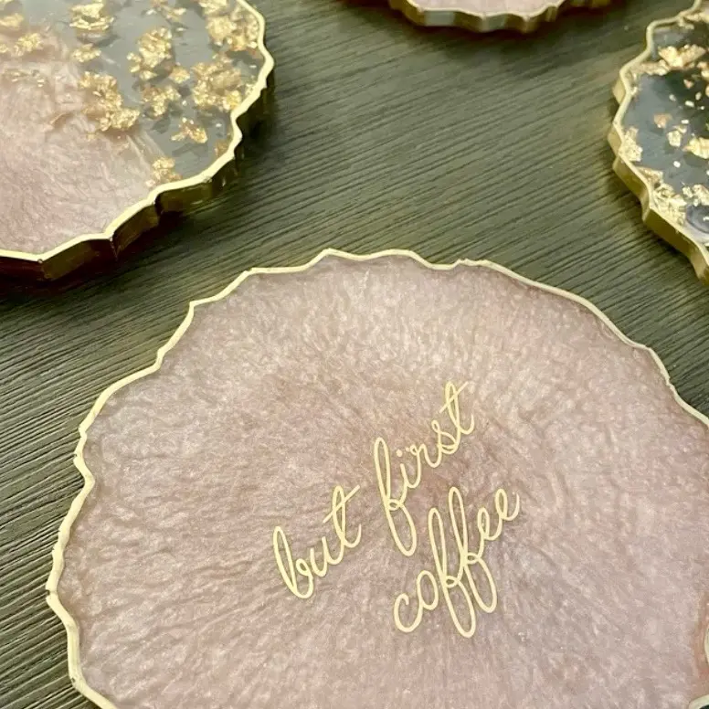 Custom Resin Coaster Custom Resin Coaster