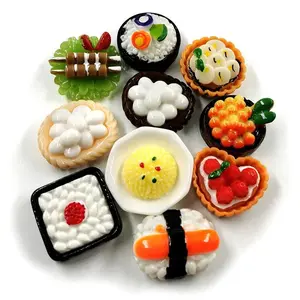 10pcs Sushi Fridge Magnets Japan Food Lunch Whiteboard Refrigerator Megnetive Message Post Home Kitchen Decoration Accessories
